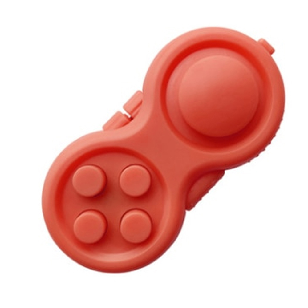 Red-Fidget-Pad-Controller-8-Features-for-Stress-Relief-2